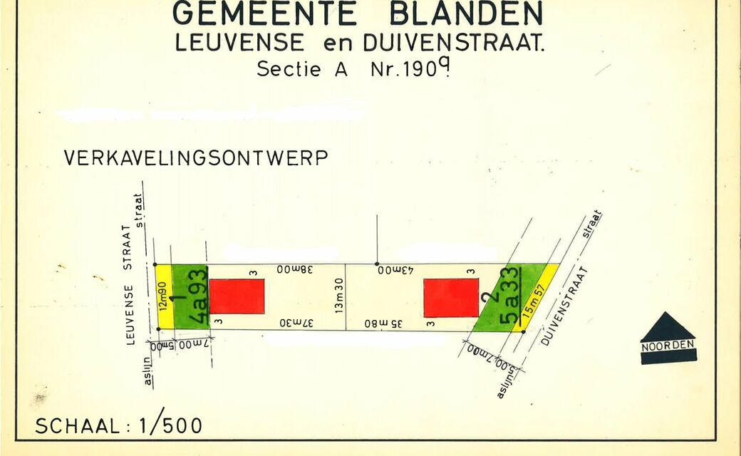 Bouwgrond te koop in Blanden