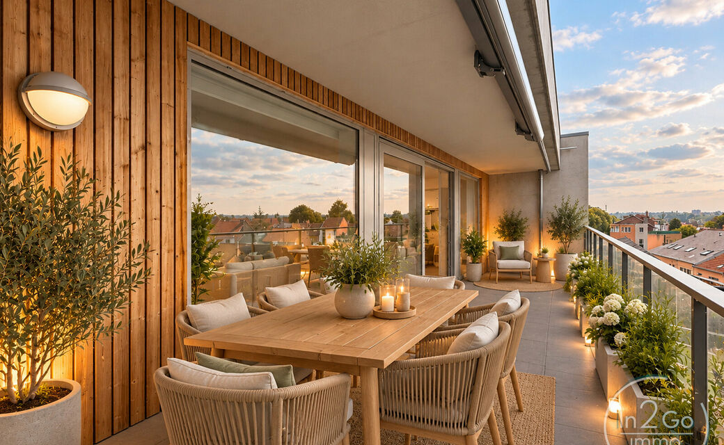 Dakappartement te koop in Tienen
