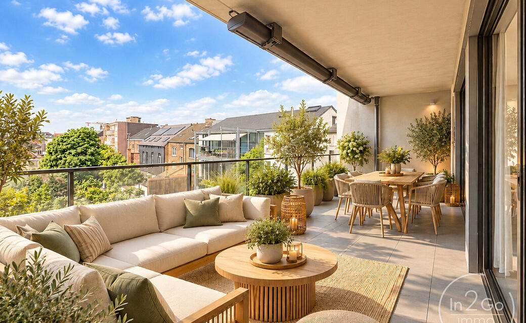 Dakappartement te koop in Tienen