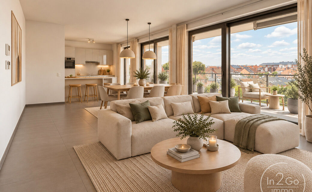 Dakappartement te koop in Tienen