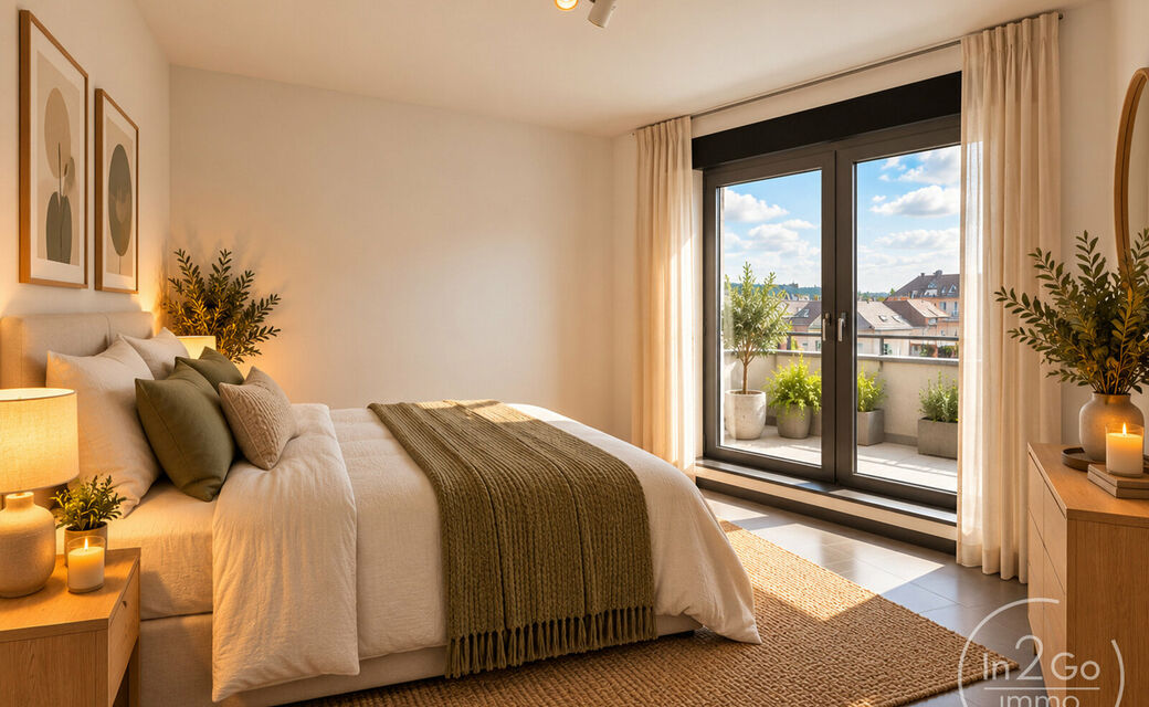Dakappartement te koop in Tienen