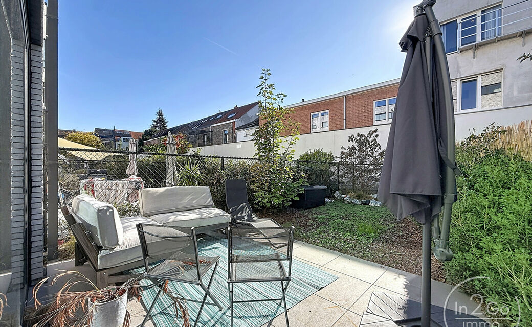 Gelijkvloerse verd. + tuin te huur in Leuven