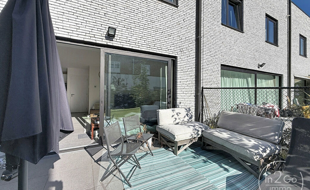 Gelijkvloerse verd. + tuin te huur in Leuven