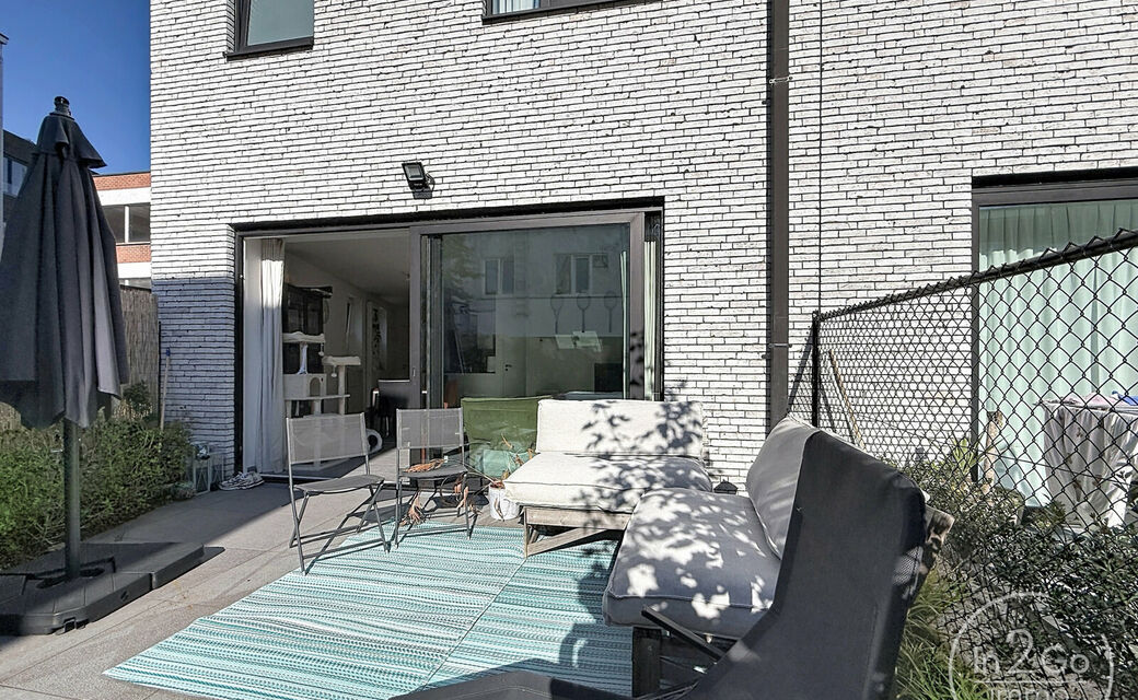 Gelijkvloerse verd. + tuin te huur in Leuven