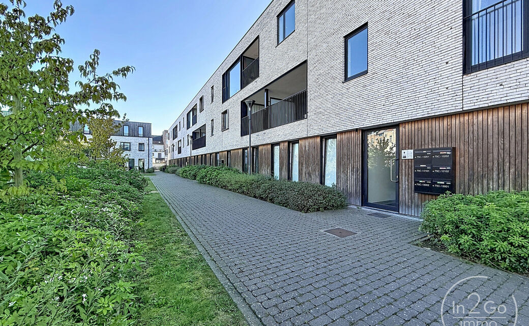 Gelijkvloerse verd. + tuin te huur in Leuven