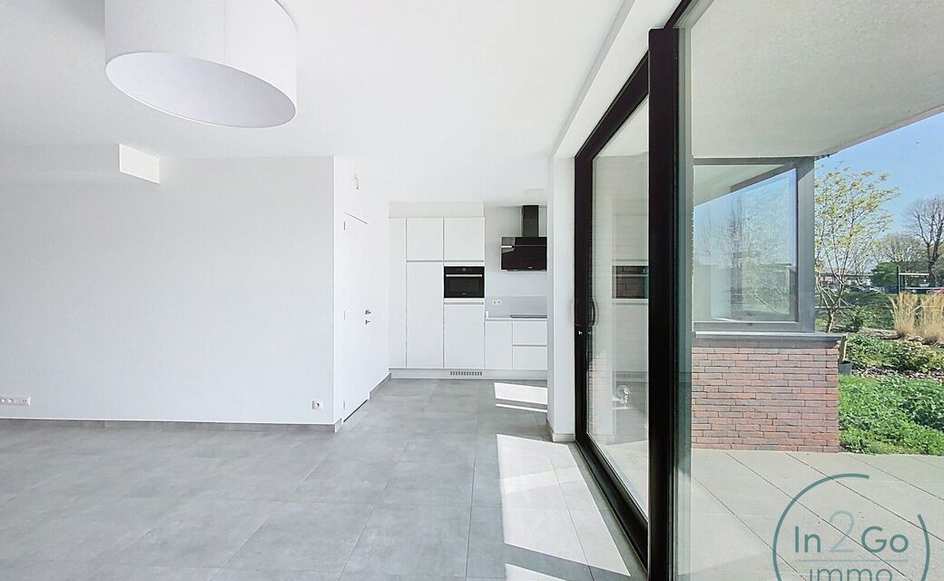 Gelijkvloerse verd. + tuin te huur in Zaventem