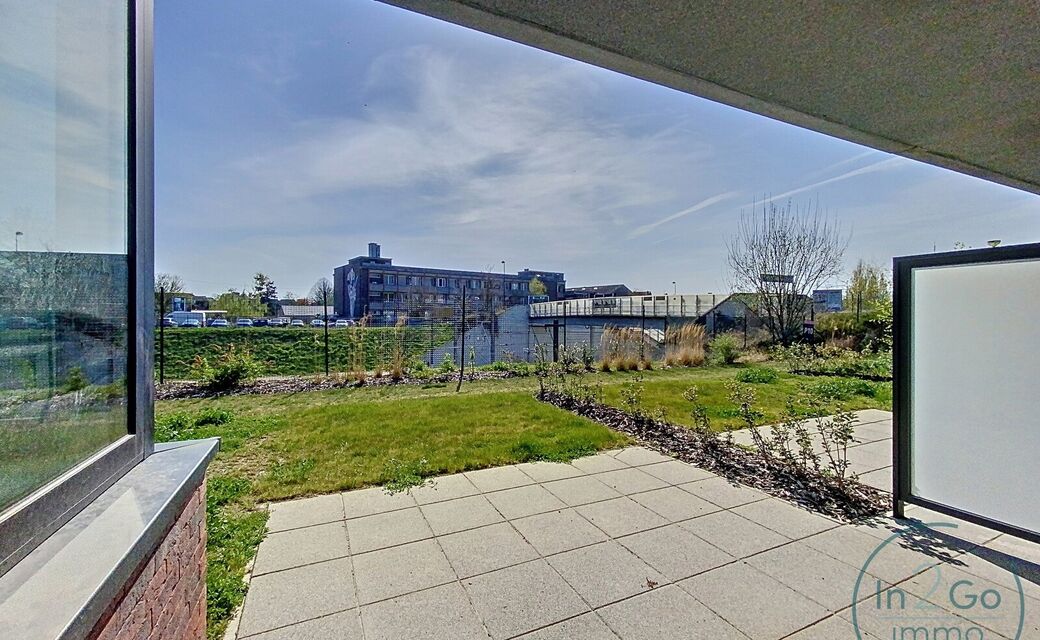 Gelijkvloerse verd. + tuin te huur in Zaventem
