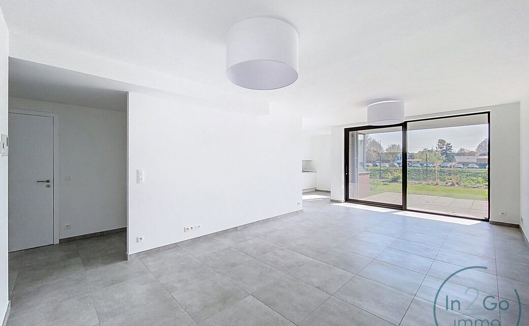 Gelijkvloerse verd. + tuin te huur in Zaventem