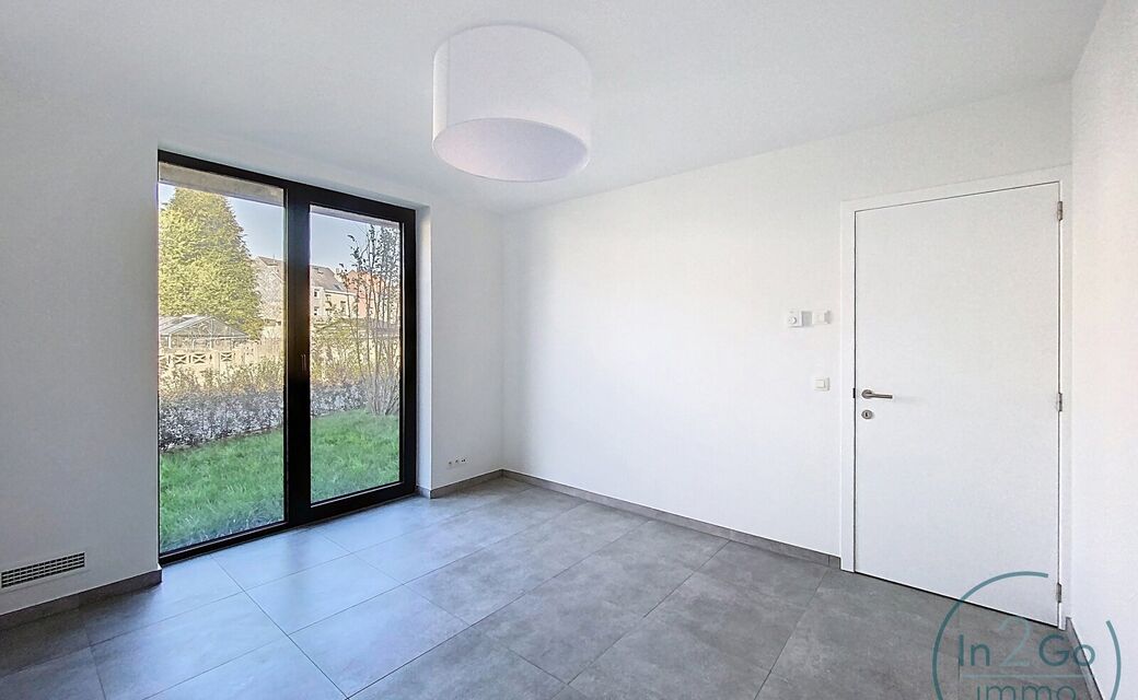 Gelijkvloerse verd. + tuin te huur in Zaventem
