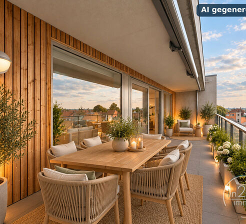 Dakappartement te koop in Tienen