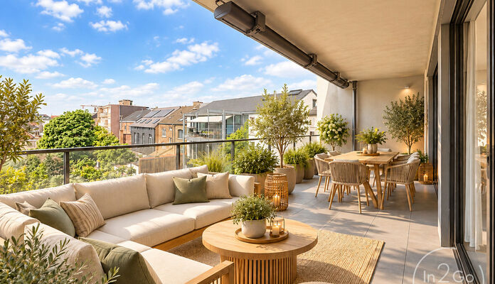 Dakappartement te koop in Tienen