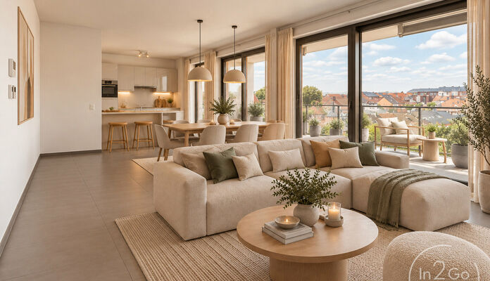Dakappartement te koop in Tienen