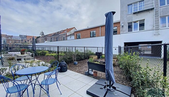 Gelijkvloerse verd. + tuin te huur in Leuven