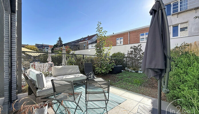 Gelijkvloerse verd. + tuin te huur in Leuven