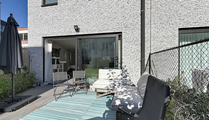 Gelijkvloerse verd. + tuin te huur in Leuven