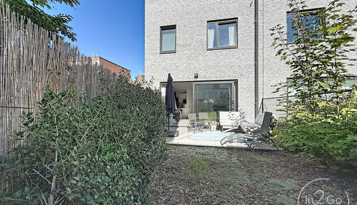 Gelijkvloerse verd. + tuin te huur in Leuven
