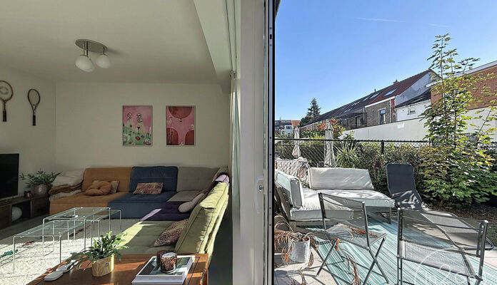Gelijkvloerse verd. + tuin te huur in Leuven