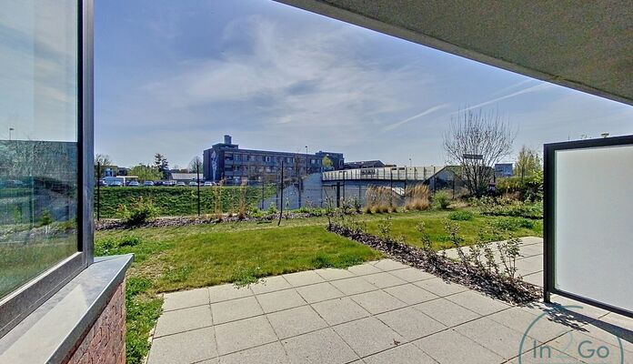 Gelijkvloerse verd. + tuin te huur in Zaventem
