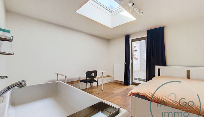 Gelijkvloerse verdieping te huur in Leuven